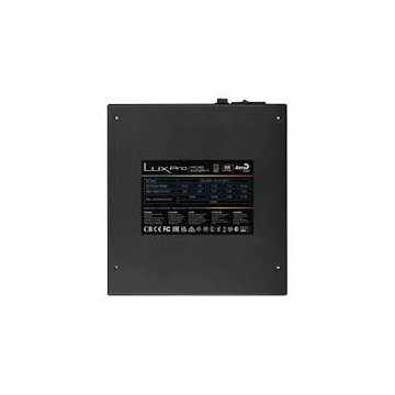 ÷ Fuente de alimentacion modular aerocool 650w lux pro certificado 80+ bronze apfc vent. 14cm rgb - Imagen 3