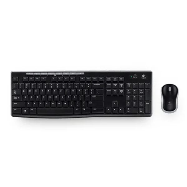 ÷ Teclado y mouse logitech wireless mk270 ruso - Imagen 3
