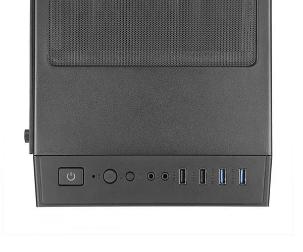 Caja ATX Gaming Talius Auriga Led Rgb Lateral Cristal Templado - Imagen 3
