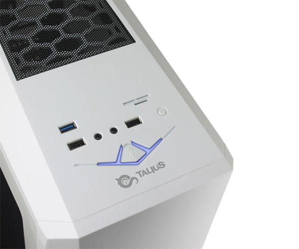 Caja ATX Gaming Talius Xentinel Blanca - Imagen 5