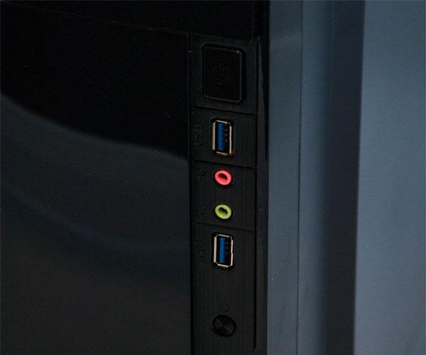 Caja M-ATX Talius Denver + Fuente 500W / USB 3.0 / lector tarjetas sd - Micro sd - Imagen 3