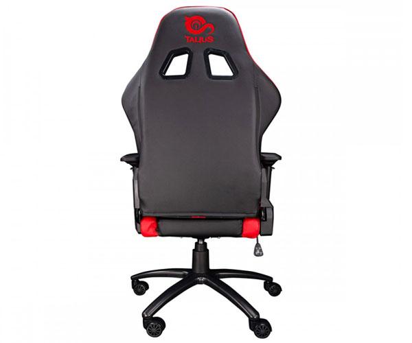 Silla Talius Gaming Viper Negra-Roja / Apoya brazos 4D / Base metal / Ruedas 60mm Nylon / Inclinacion Butterfly / Hasta 120Kg - Imagen 5