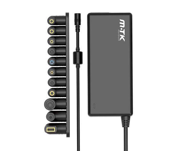 Cargador para portátil universal automático 90W / 11 conectores / 2.2m / TG7190 / MTK