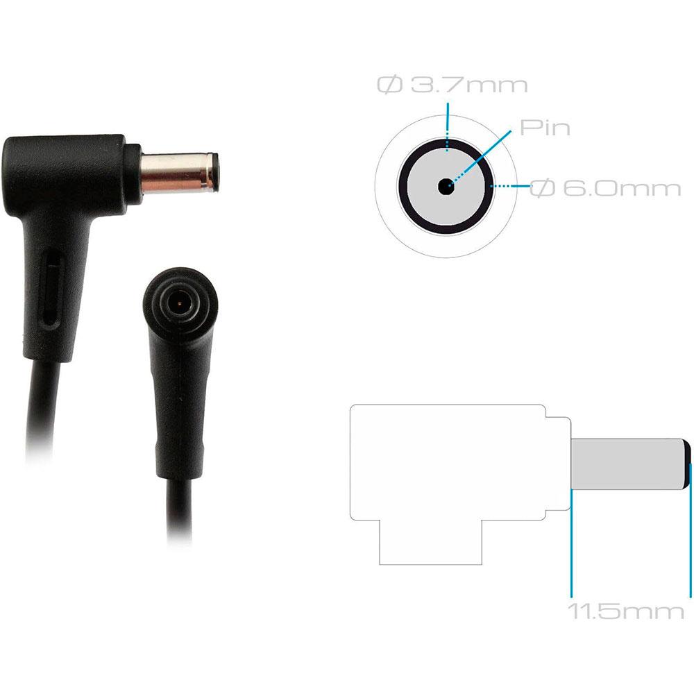 Cargador para portátil original Asus 200W 20v 10a 6.0 X 3.7MM / 0A001-01120000 - Imagen 2