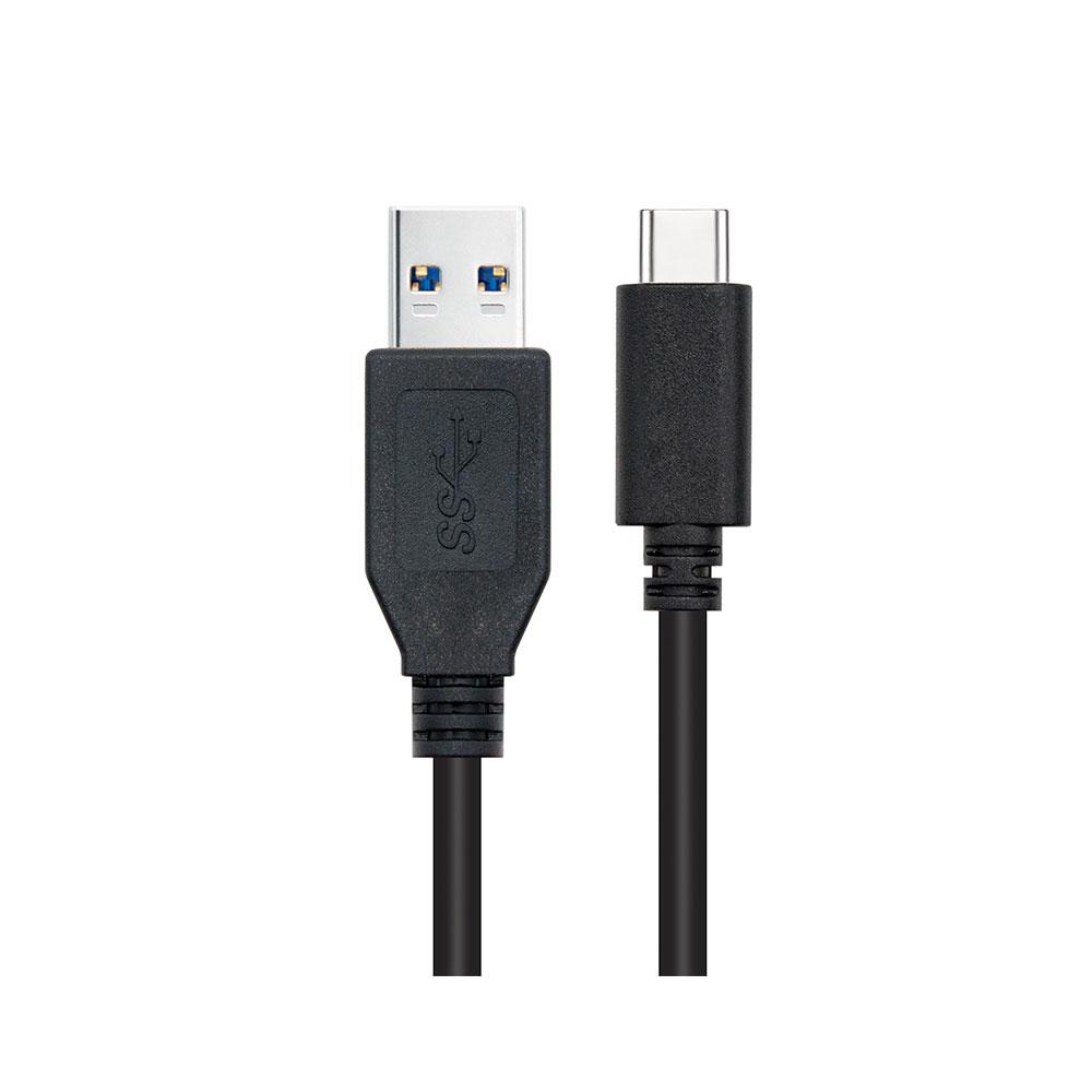 Cable datos USB 3.0 a Type-C / 2m / 3a / Nanocable / 10.01.4002