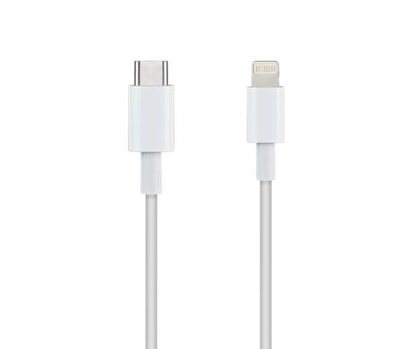 Cable datos Type-C a Lightning Iphone 5-12 / 2m / Blanco / Nanocable 10.10.0602 - Imagen 2