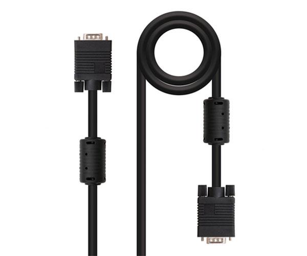 Cable VGA M/M Ferrita / 1.8m / Nanocable / 10.15.0102