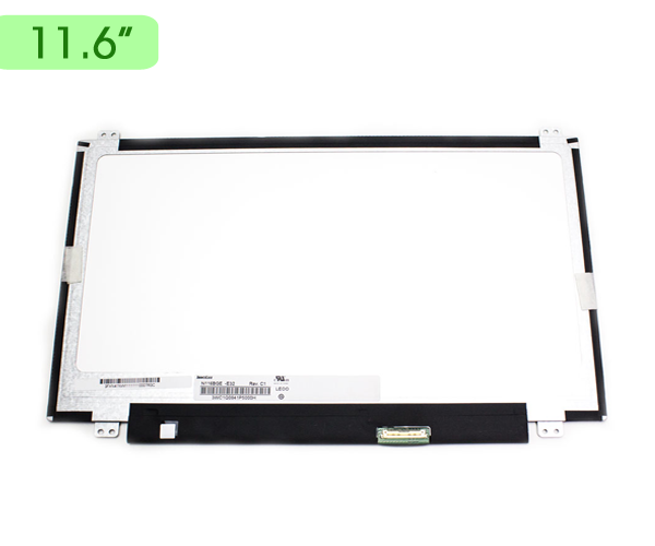 Pantalla para portátil LED 11.6 Slim 30 Pines WXGA Brackets superior e inferior"