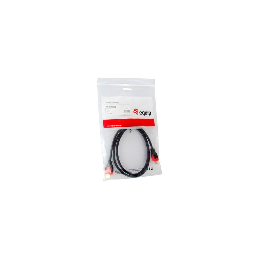 Cable HDMI 2.0 M/M / 3 metros / 4K / Ethernet / Equip / 119343 - Imagen 2