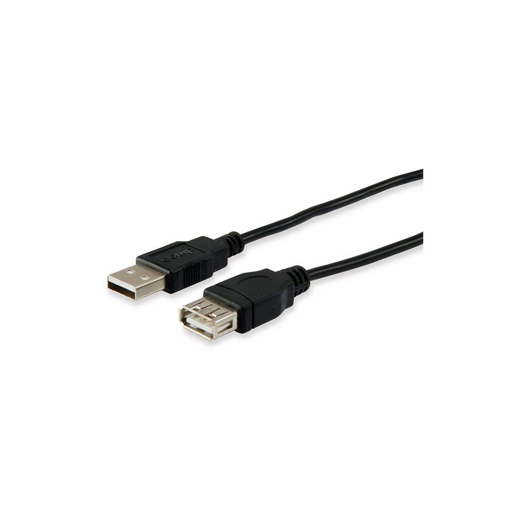 Cable prolongador USB 2.0 M/H 1.8m Equip 128850