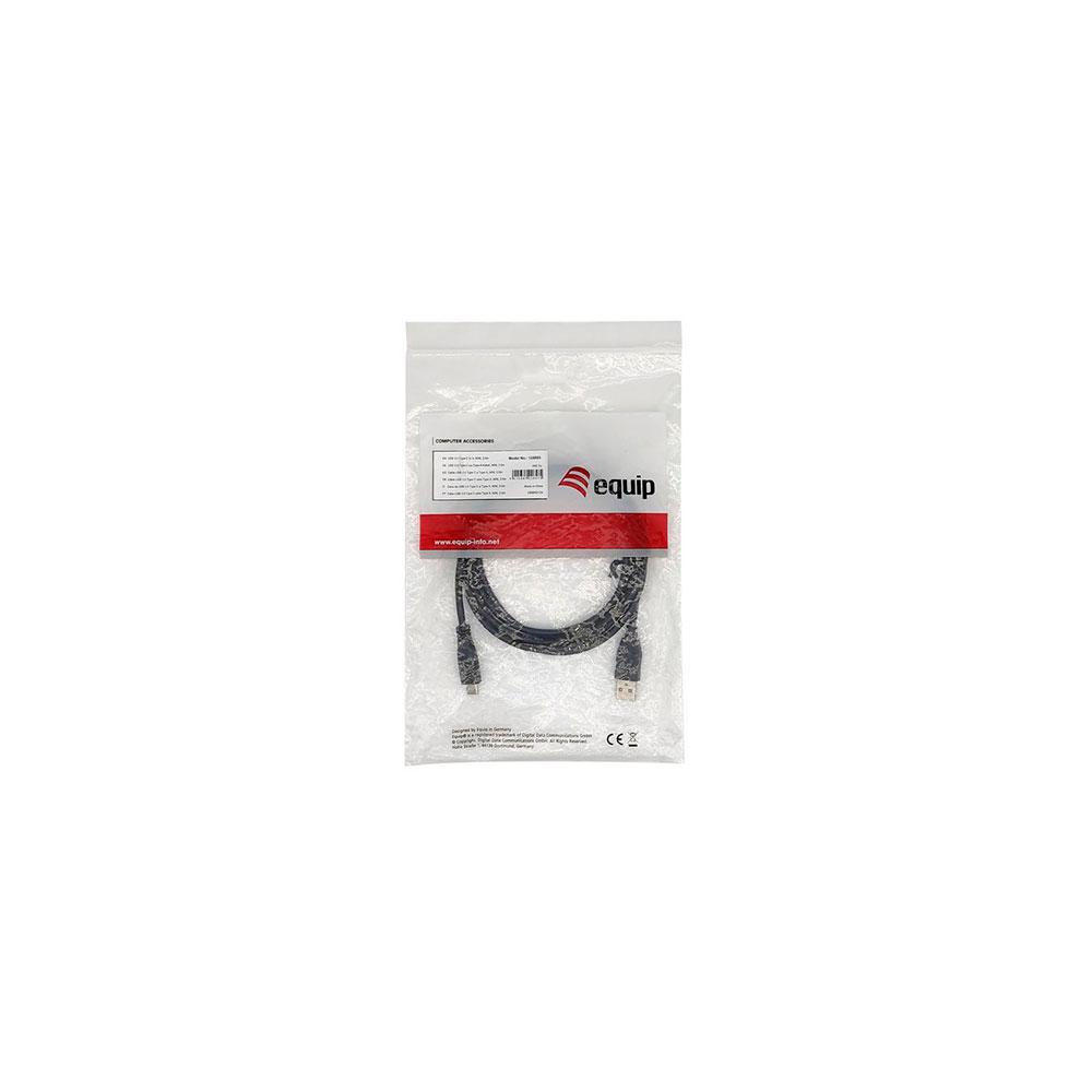 Cable datos USB 2.0 a Type-C / 1m / 3a / Equip 12888107 - Imagen 2