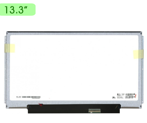 Pantalla para portátil LED 13.3 Slim 40 Pines Brackets alargados"