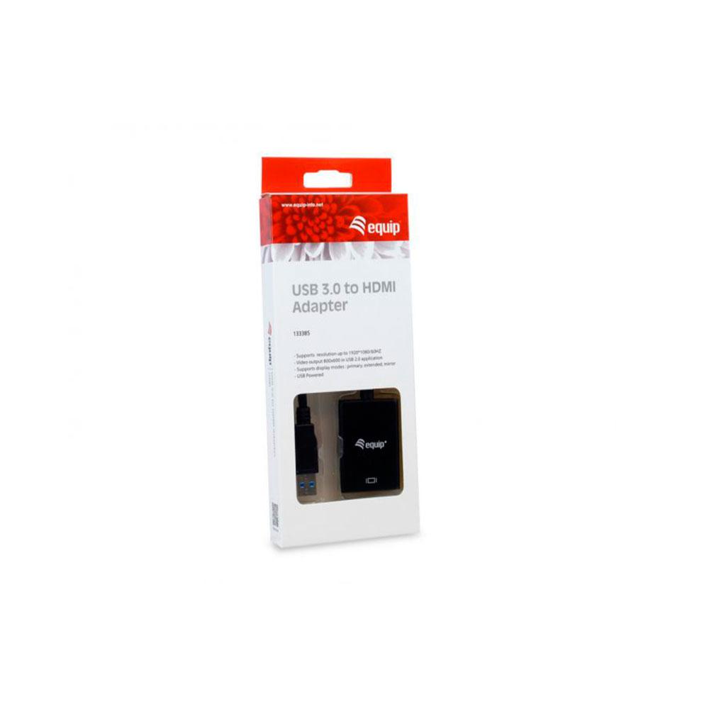 Adaptador Video Usb 3.0 a Hdmi Negro / Equip 133385 - Imagen 2