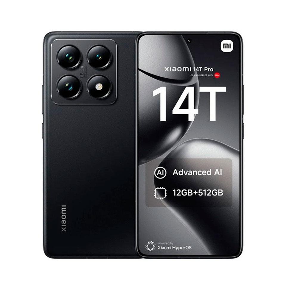 Smartphone Xiaomi 14T Pro 12Gb / 512 Gb Titan Black
