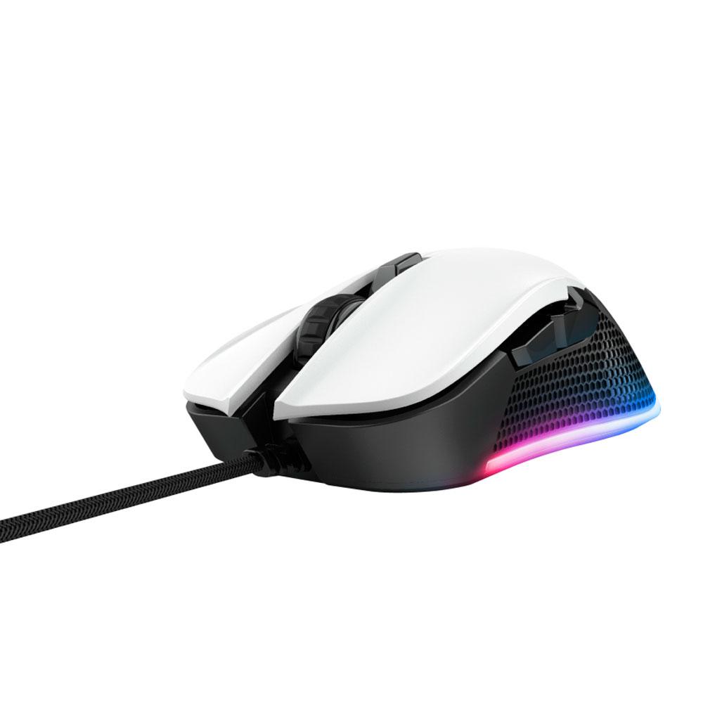 Raton Trust Gaming GXT 922W YBAR Blanco / 7.200 Dpi / RGB / 6 Botones / 24485 - Imagen 4