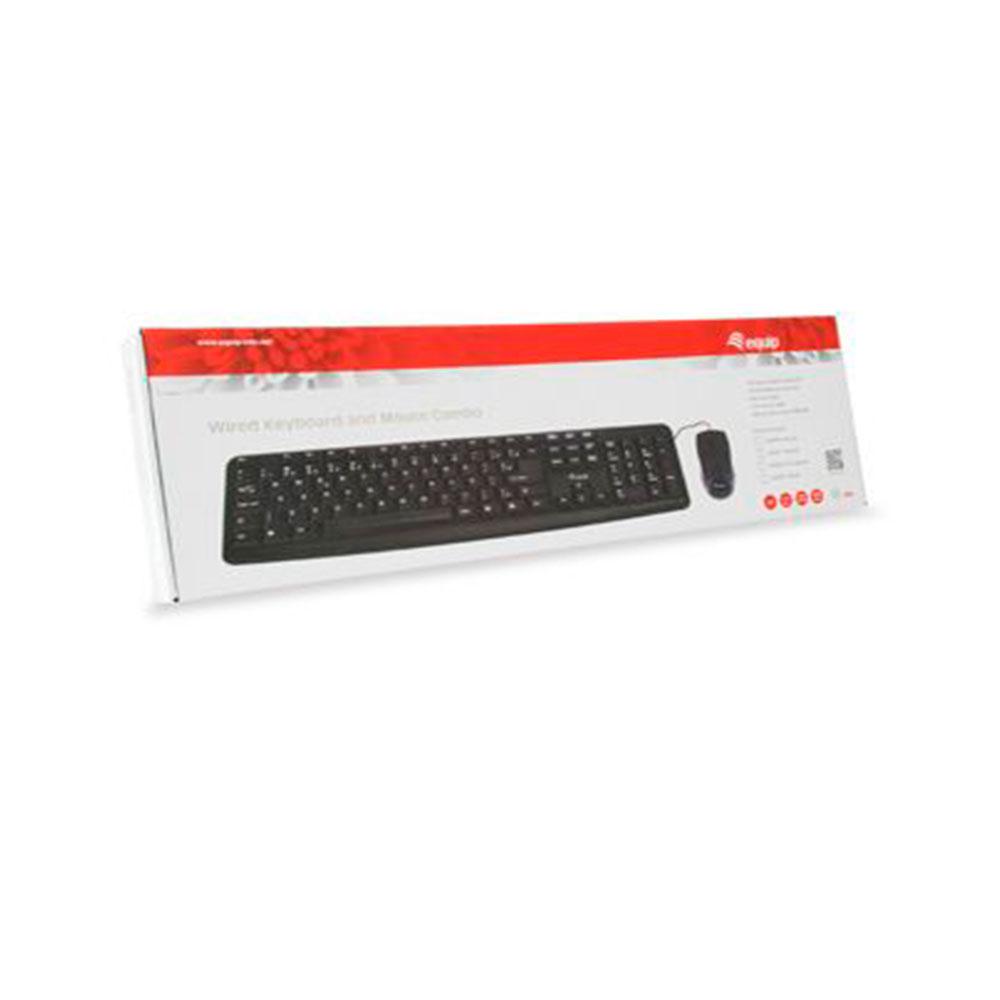 Combo teclado + raton usb life Equip / Negro / 245201 - Imagen 2