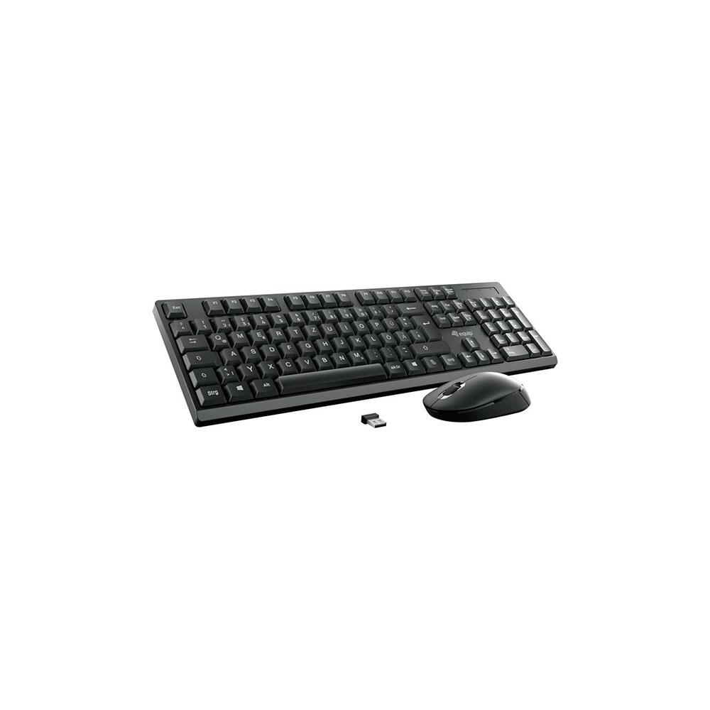 Combo Teclado + Raton Inalambrico Equip Life / 2.4ghz / Negro / 245221