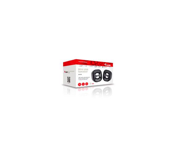 Altavoces 2.0 Equip Life Mini / Usb / Jack 3.5 / 6w Rms / Control de volumen / Negro / 245330" - Imagen 3