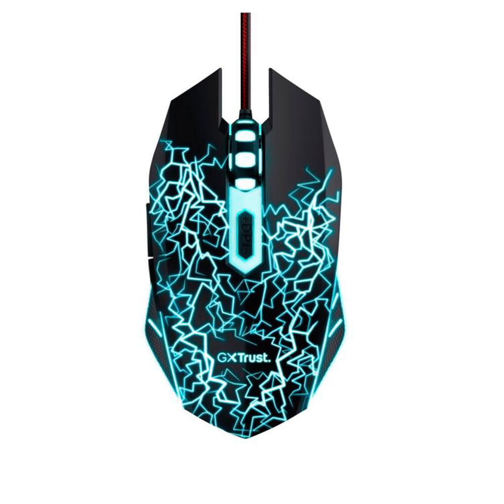 Raton Gaming TRUST GXT 105X Izza / 4000 dpi / 6 botones / Iluminacion LED / 24618 - Imagen 3