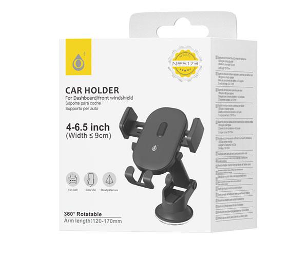 Soporte universal Movil - Movil NE5173 / Luna coche / Hasta 6.5 Pulg. / Negro / One+ - Imagen 3