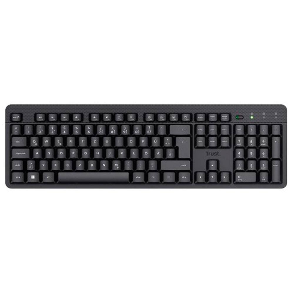 Combo Teclado + Raton inalámbrico Trust TKM-360 / Silencioso / 1600 Dpi / Resistente a liquidos / 25356 - Imagen 5
