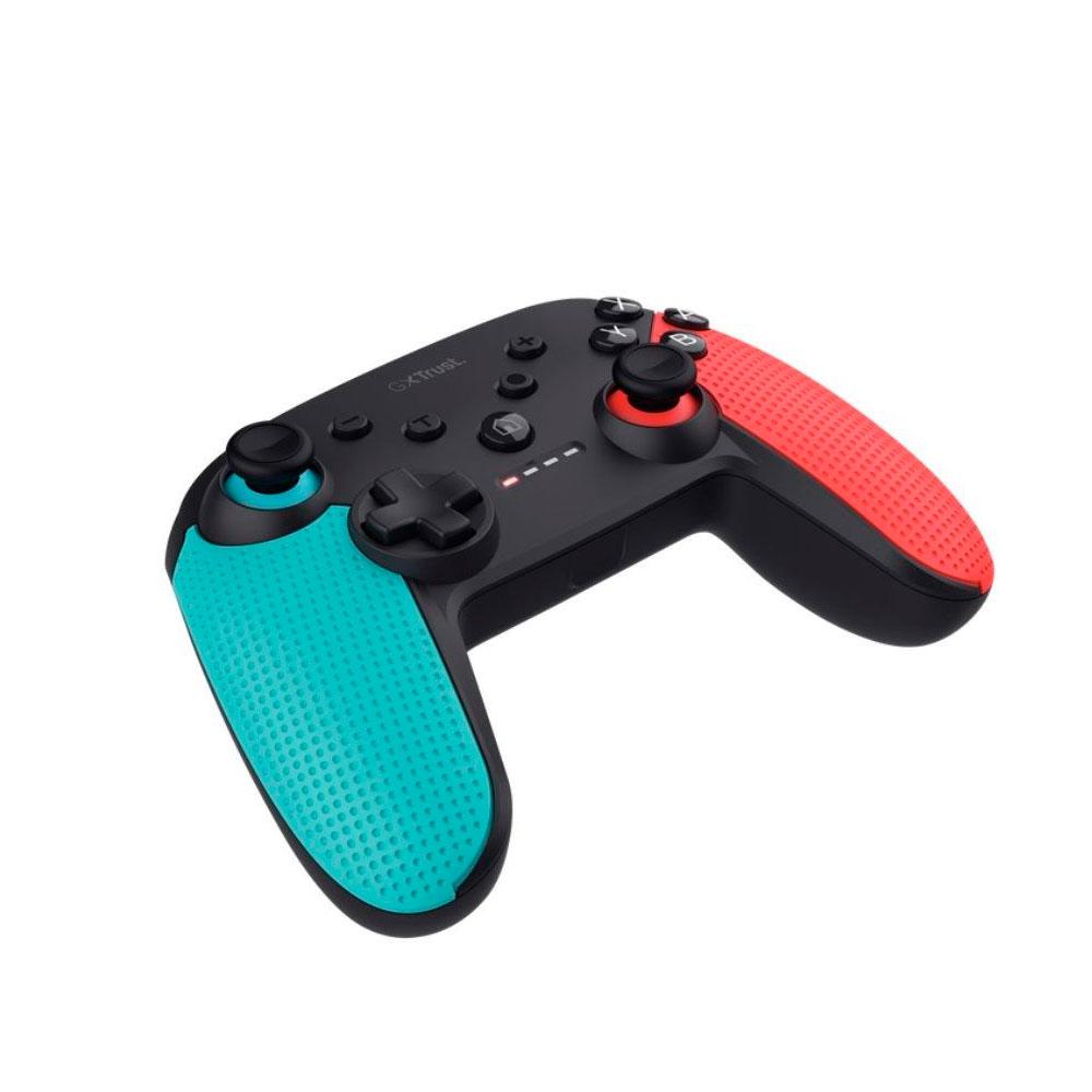 Mando Gamepad Inalambrico Trust Gxt1246 Muta / Bluetooth / Vibracion / Nintendo Switch / Negro-Azul-Rojo / 25427 - Imagen 2