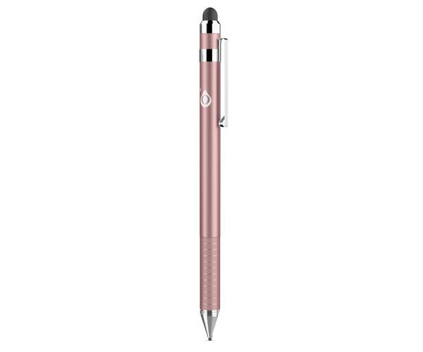 Lapiz tactil - Puntero para Tablet - Smartphones / Ng6032 / Rosa Oro / 2x Puntas Tactiles / One+