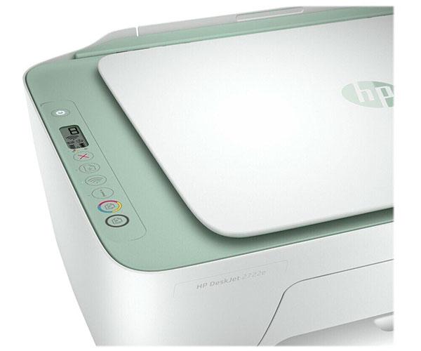 Impresora multifuncion Hp deskjet 2722e / Wifi / A4 / 6ppm / Blanca - Imagen 4