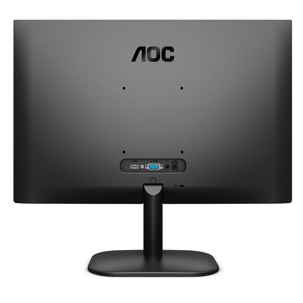 Monitor Reacondicionado LED AOC 27B2H 27 / HDMI-VGA / Negro / CABLE DE VIDEO Y CORRIENTE INCLUIDOS" - Imagen 2