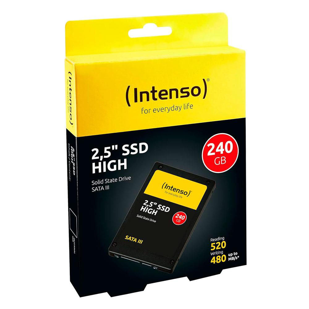Disco duro 2.5 SSD Intenso 240Gb High Performance / Sata 3 / 520mb/s / 3813440 - Imagen 2