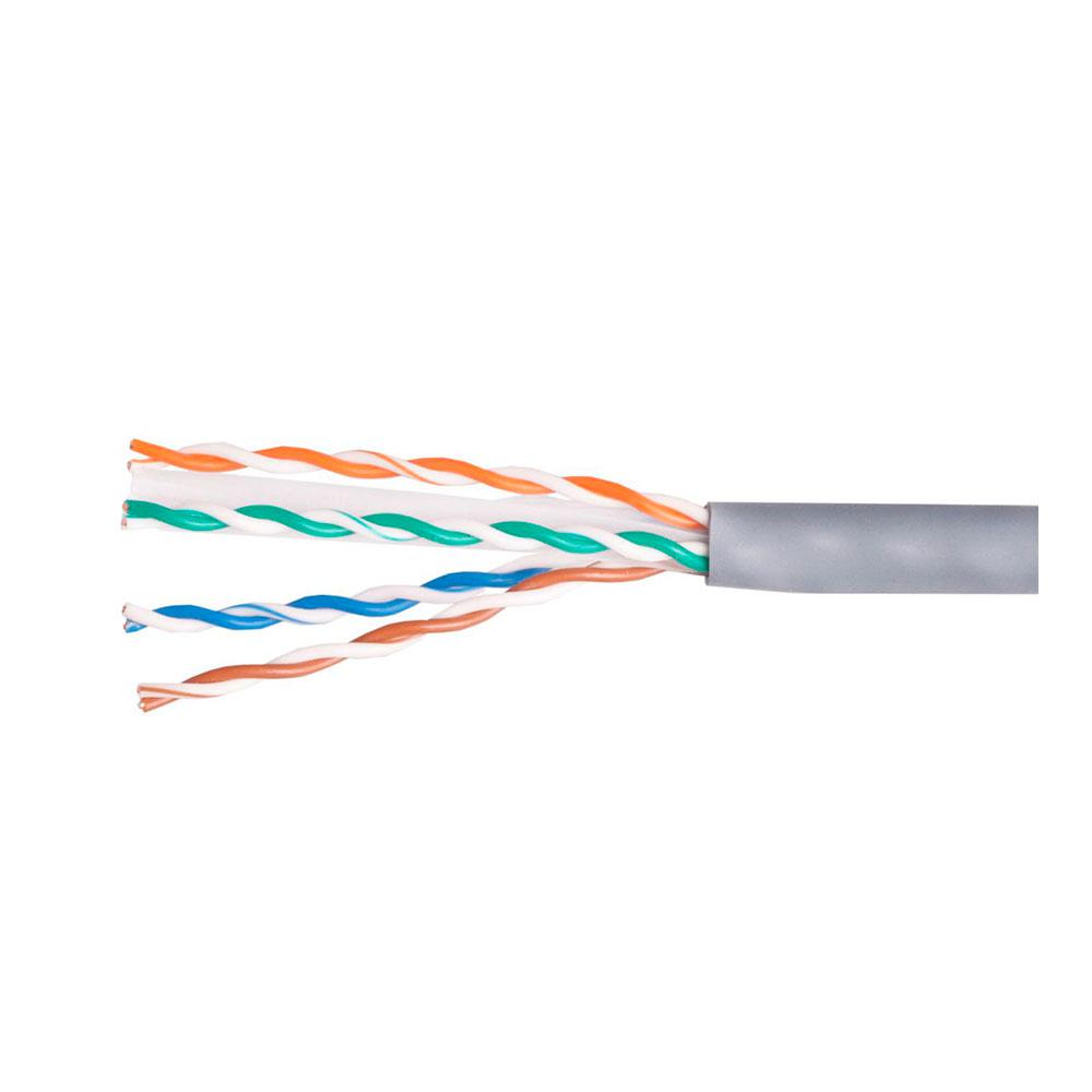 Bobina 305 metros interior Cat.6 UTP Rigido / Gris / Equip 40146807