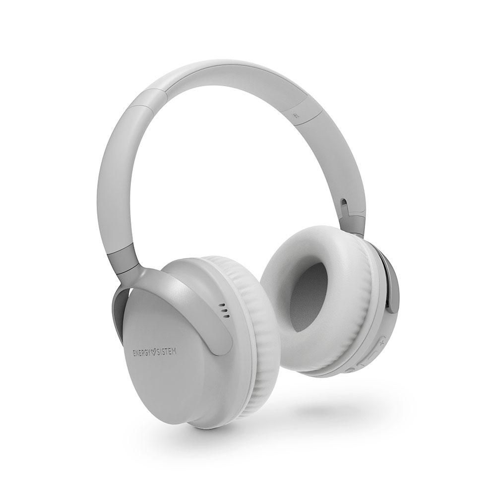 Auriculares Bluetooth Energy Sistem Style 3 / BT5.1 / 25h Bateria / Diseño Plegable / Graves Profundos / Gris / 453030