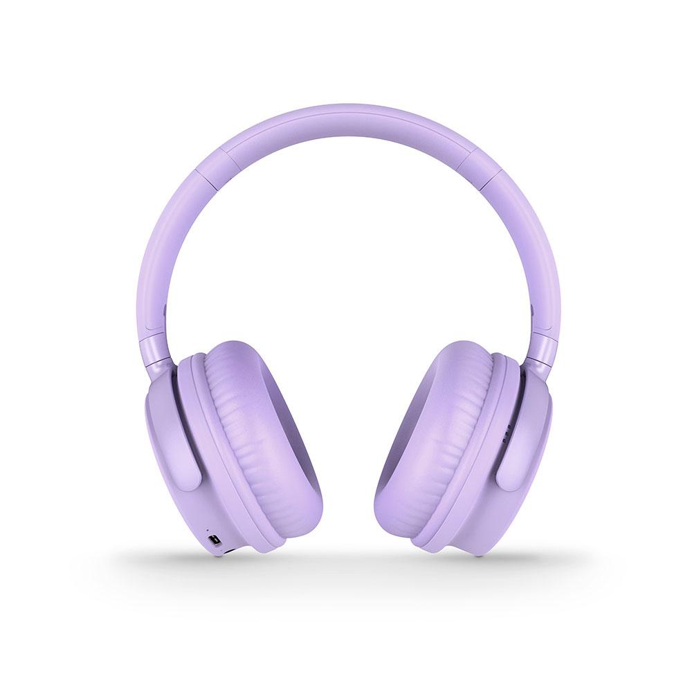 Auriculares Bluetooth Energy Sistem Style 3 / BT5.1 / 25h Bateria / Diseño Plegable / Graves Profundos / Violeta / 453054 - Imagen 3