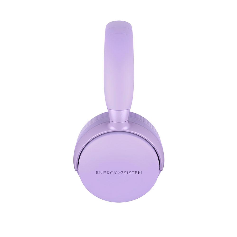 Auriculares Bluetooth Energy Sistem Style 3 / BT5.1 / 25h Bateria / Diseño Plegable / Graves Profundos / Violeta / 453054 - Imagen 5