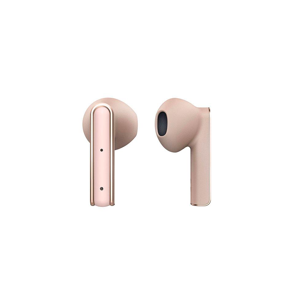 Auriculares Inalambricos Bluetooth Energy Sistem Style 4 Ultra / 25 horas de autonomia / Base de carga inluido / Rosa Oro / 453481 - Imagen 2