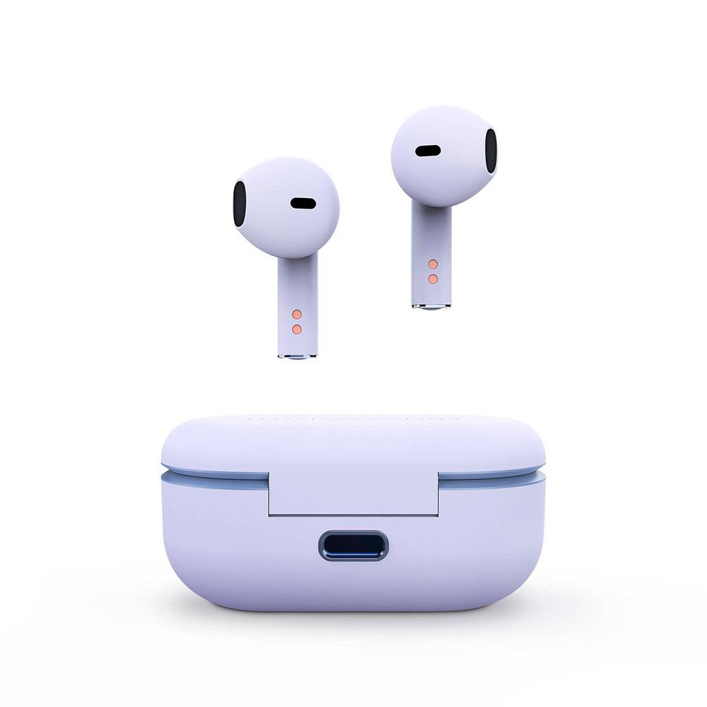 Auriculares Inalambricos Bluetooth Energy Sistem Style 4 / Diseño Compacto / Caja de carga / Violeta / 453498 - Imagen 2