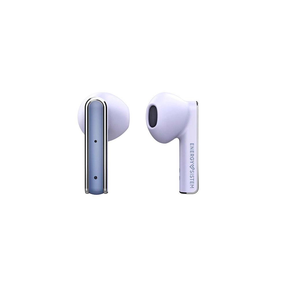 Auriculares Inalambricos Bluetooth Energy Sistem Style 4 / Diseño Compacto / Caja de carga / Violeta / 453498 - Imagen 3