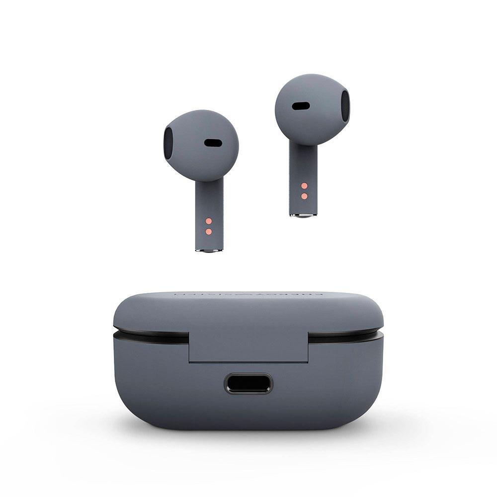 Auriculares Inalambricos Bluetooth Energy Sistem Style 4 / Diseño Compacto / Caja de carga / Gris / 453504 - Imagen 2