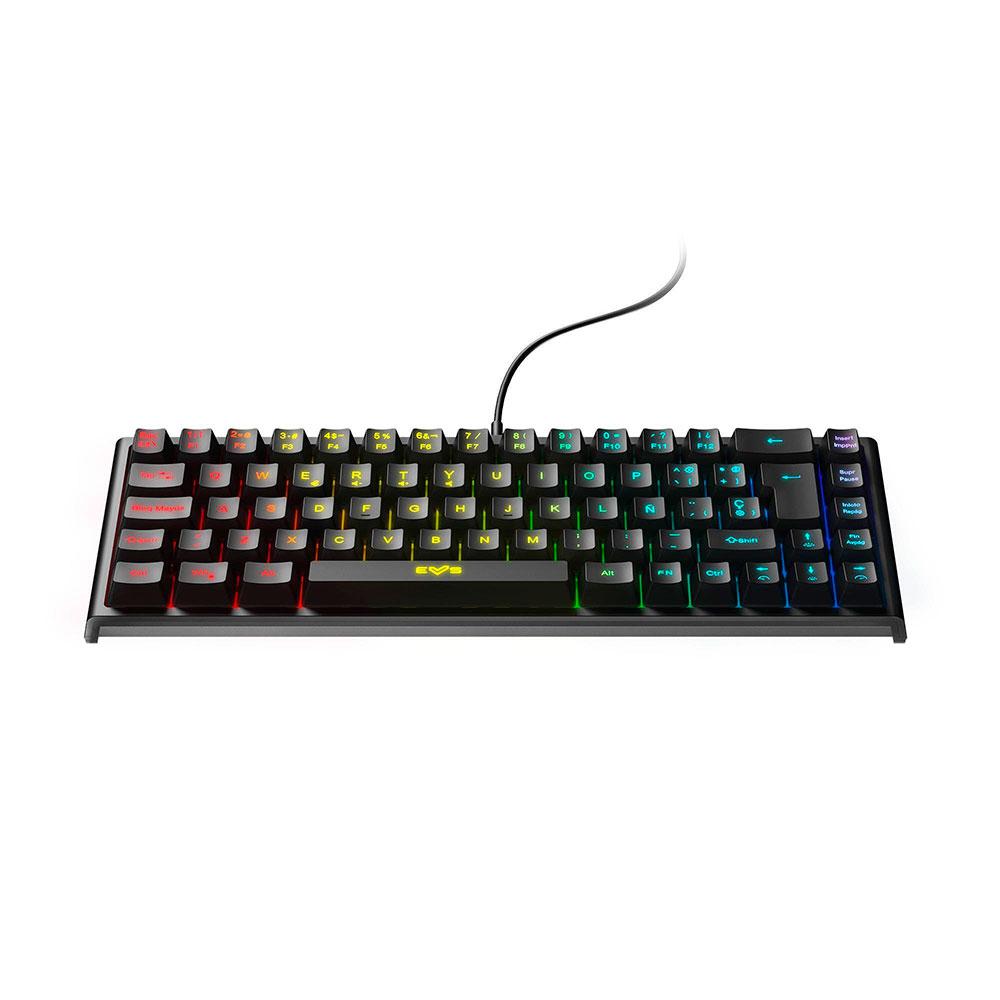 Teclado Gaming Energy Sistem Esg K4 Compact-RGB / Cable USB-C extraíble / Luces led RGB / Pc-Ps4-Xbox / 455072 - Imagen 3