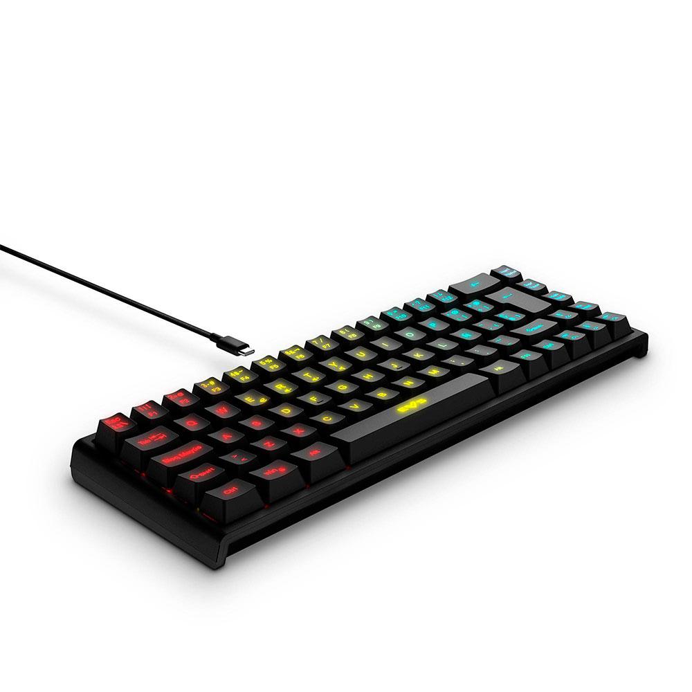 Teclado Gaming Energy Sistem Esg K4 Compact-RGB / Cable USB-C extraíble / Luces led RGB / Pc-Ps4-Xbox / 455072 - Imagen 4