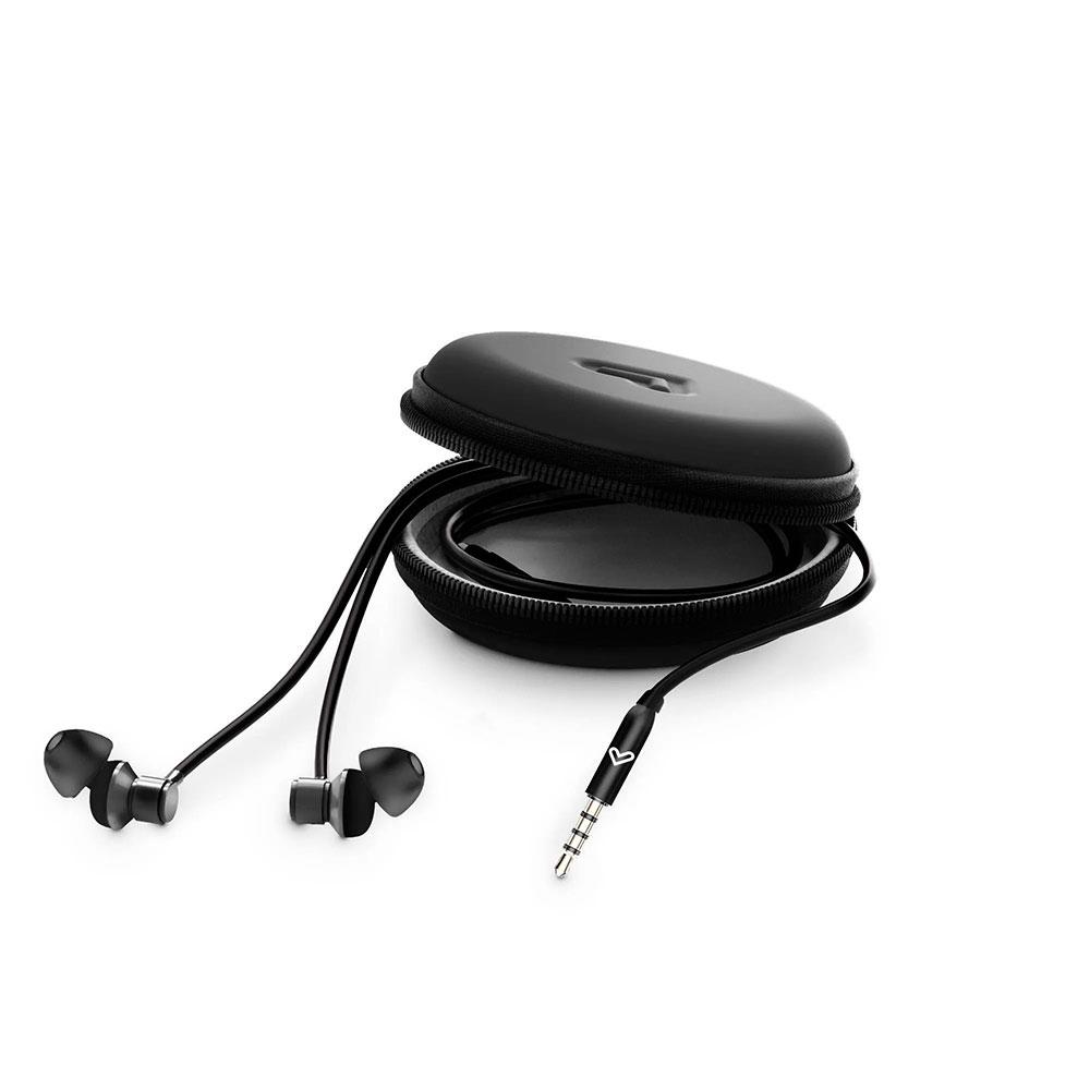 Auriculares Energy Sistem Metallized / Cable 1.2 / Microfono Integrado / Control de Volumen / Negro / 456727 - Imagen 4