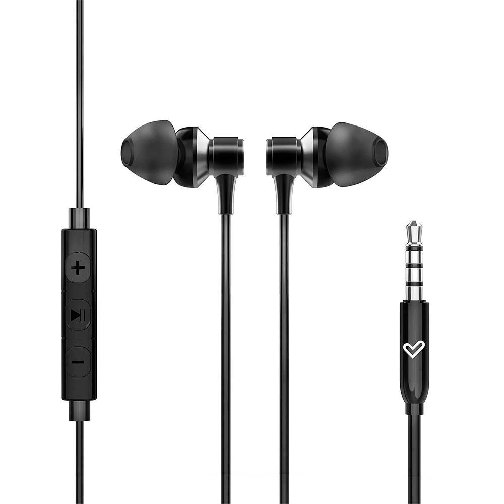 Auriculares Energy Sistem Metallized / Cable 1.2 / Microfono Integrado / Control de Volumen / Negro / 456727 - Imagen 5
