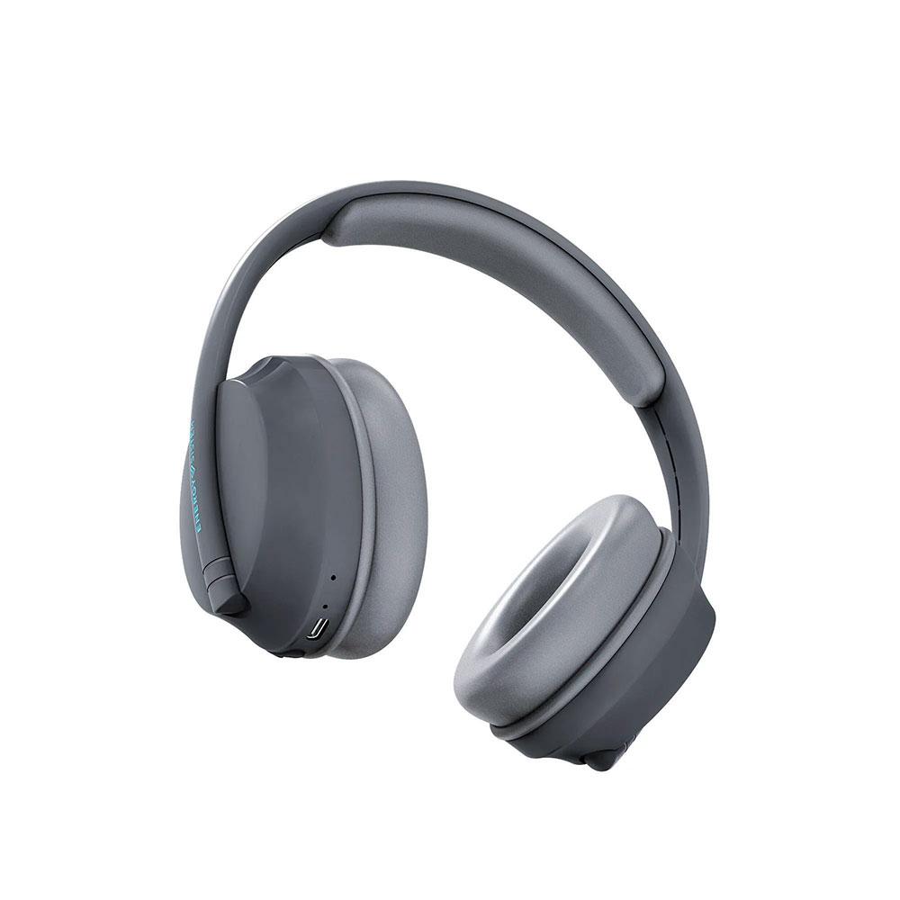 Auriculares Bluetooth Energy Sistem Hoshi Eco / BT5.3 / 23h Bateria / Diadema ajustable / Graves Profundos / Gris / 457564 - Imagen 2