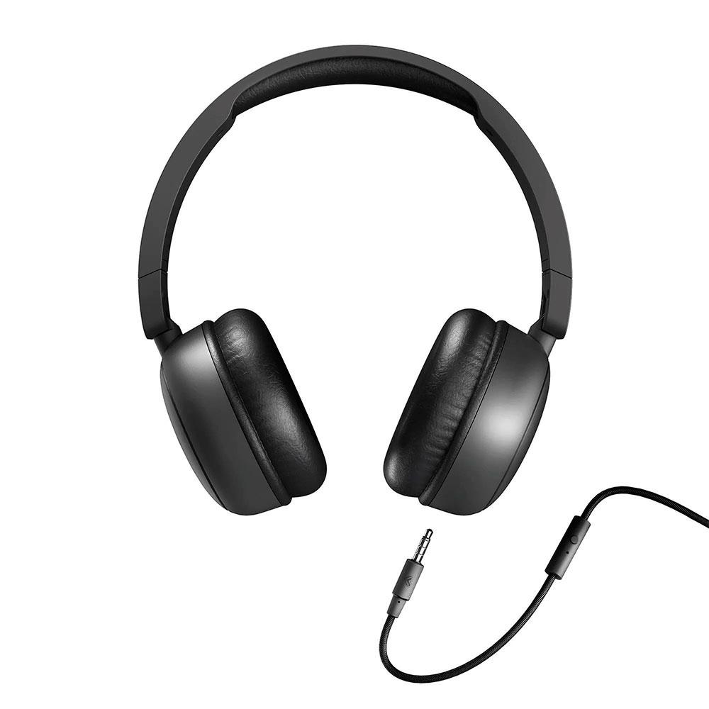Auriculares Diadema Energy Sistem Soundspire / Cable Extraible / Microfono / Asistente de Voz / Negro / 457601 - Imagen 3