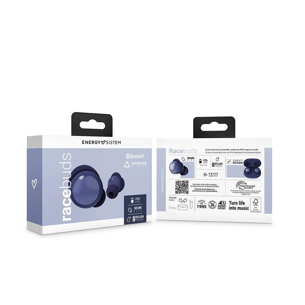 Auriculares Inalambricos Bluetooth Energy Sistem RaceBuds / BT 5.3 / 22 h bateria / Azul / 458264 - Imagen 6