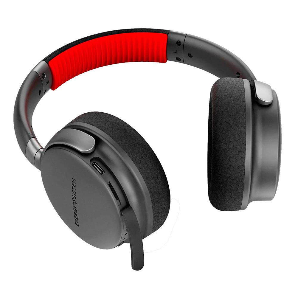 Auriculares Bluetooth Energy Sistem Power Sport / BT5.3 / 50h Bateria / Diadema ajustable / Graves Profundos / Negro / 458684 - Imagen 4