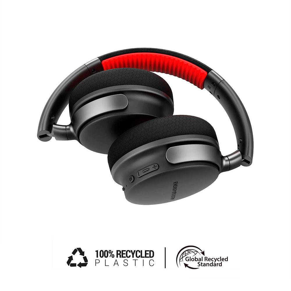 Auriculares Bluetooth Energy Sistem Power Sport / BT5.3 / 50h Bateria / Diadema ajustable / Graves Profundos / Negro / 458684 - Imagen 5