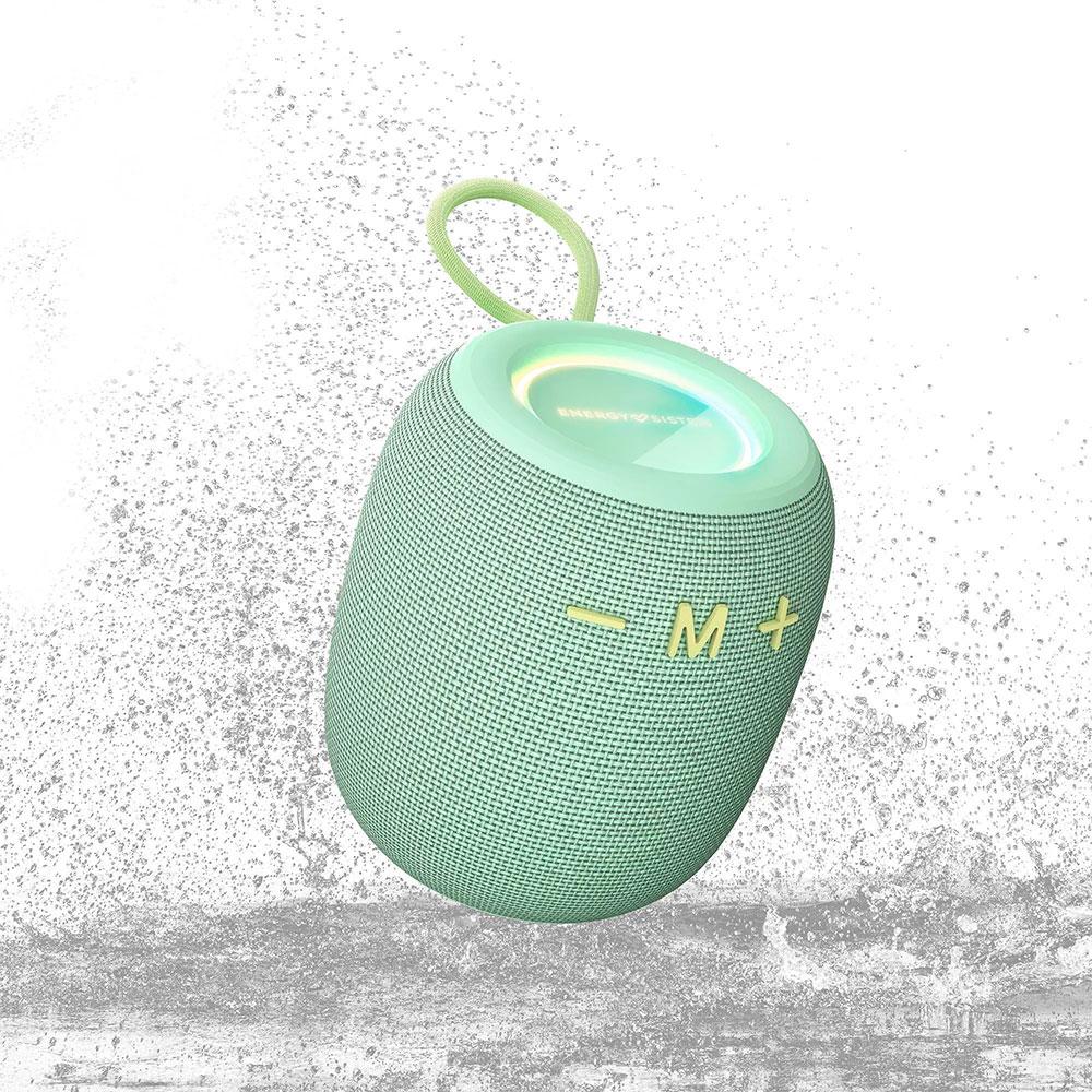 Altavoces Bluetooth Energy Sistem Bloom / IPX6 / 18h de Autonomia / Luces LED / Verde / 458776 - Imagen 4