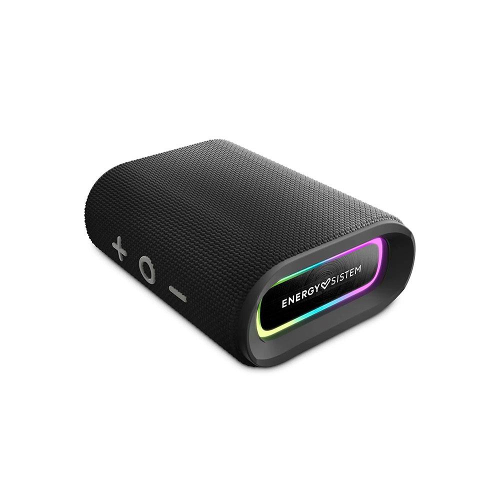 Altavoces Bluetooth Energy Sistem Streetplay / IPX6 / 12h de Autonomia / Lector Micro SD / Luces LED / Manos Libres / Negro / 458813 - Imagen 2