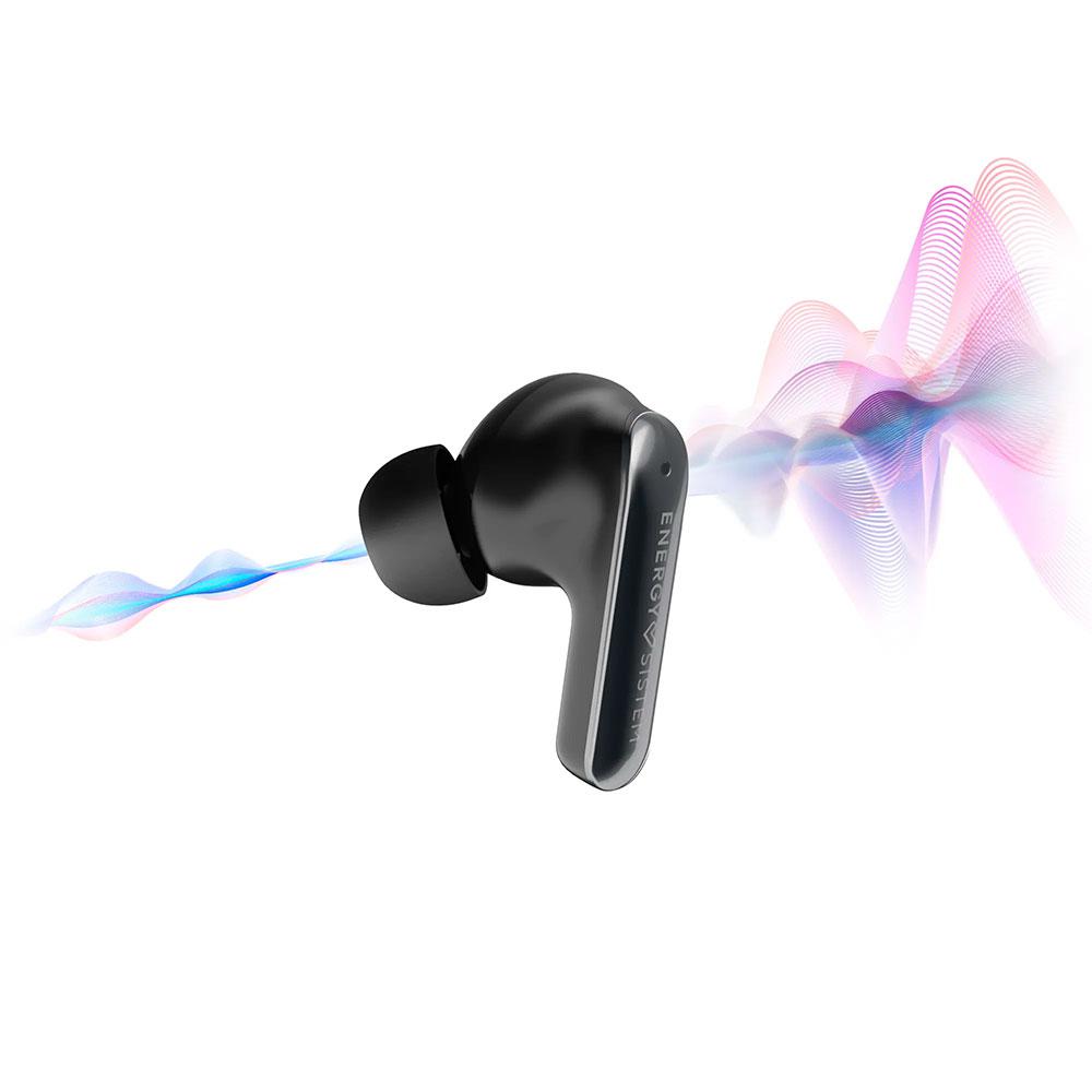 Auriculares Inalambricos Bluetooth Energy Sistem Serenity ANC / Cancelacion de ruido 30 dB / Bt 5.4 / 25h Autonomia / IPX4 / Negro / 459124 - Imagen 5
